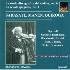 Violin Music - SARASATE, P. de / CHOPIN, F. / BACH, J.S. 