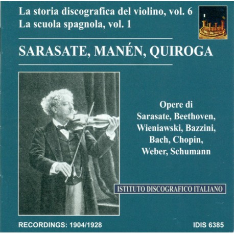 Violin Music - SARASATE, P. de / CHOPIN, F. / BACH, J.S. 