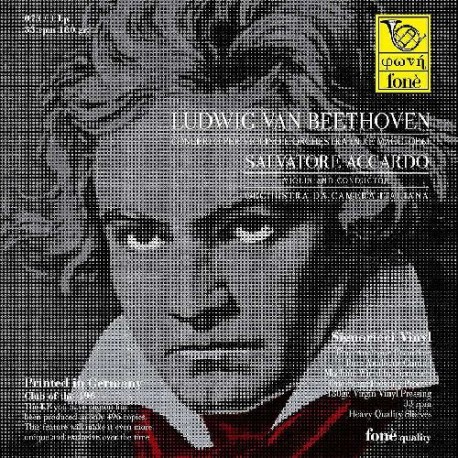 阿卡多與"意大利室樂團" 貝多芬的協奏曲及浪漫曲LP