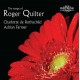 [羅傑.奎爾特的歌曲作品選]