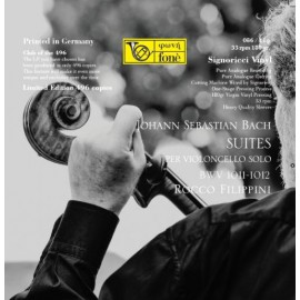菲力彼尼  [巴哈/大提琴無伴奏組曲BWV1011-1012] LP