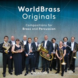 世界銅管樂團：原創作,給銅管樂與敲擊樂器演奏作品