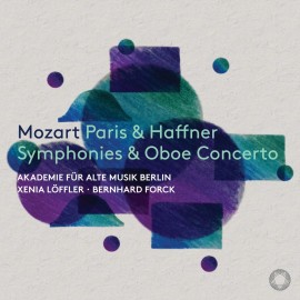 莫扎特「"巴黎"和"哈夫纳"交響曲及"雙簧管協奏曲"」
